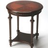 End & Side Tables * | Featured Butler Hellinger Cherry Lamp Table Butler Specialty 6162024