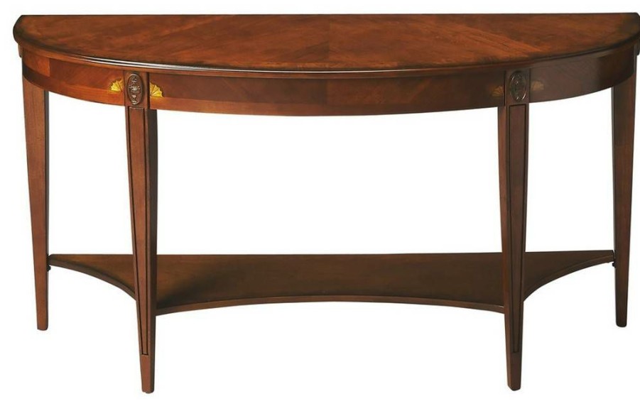 Console & Sofa Tables * | With Discount Astor Demilune Console Table Butler Specialty 4146101