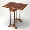 Console & Sofa Tables * | Limited Edition Olive Ash Burl Drop-Leaf Table Butler Specialty 2334101