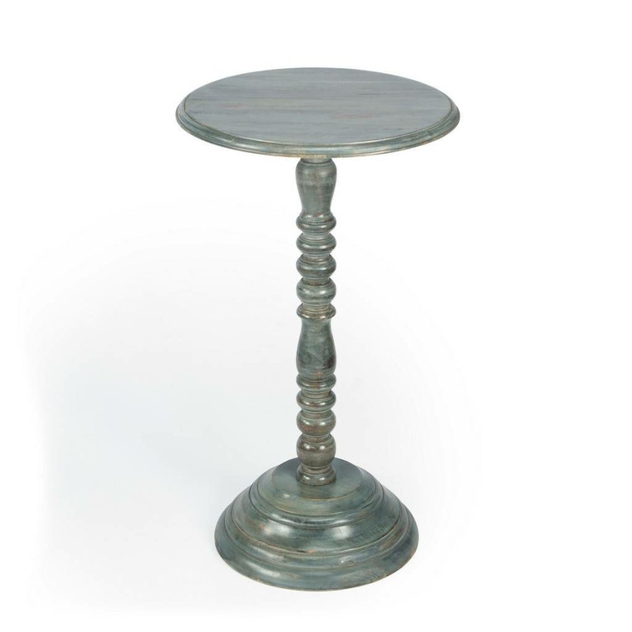 End & Side Tables * | Online Artifacts Pedestal Accent Table Butler Specialty 2265290