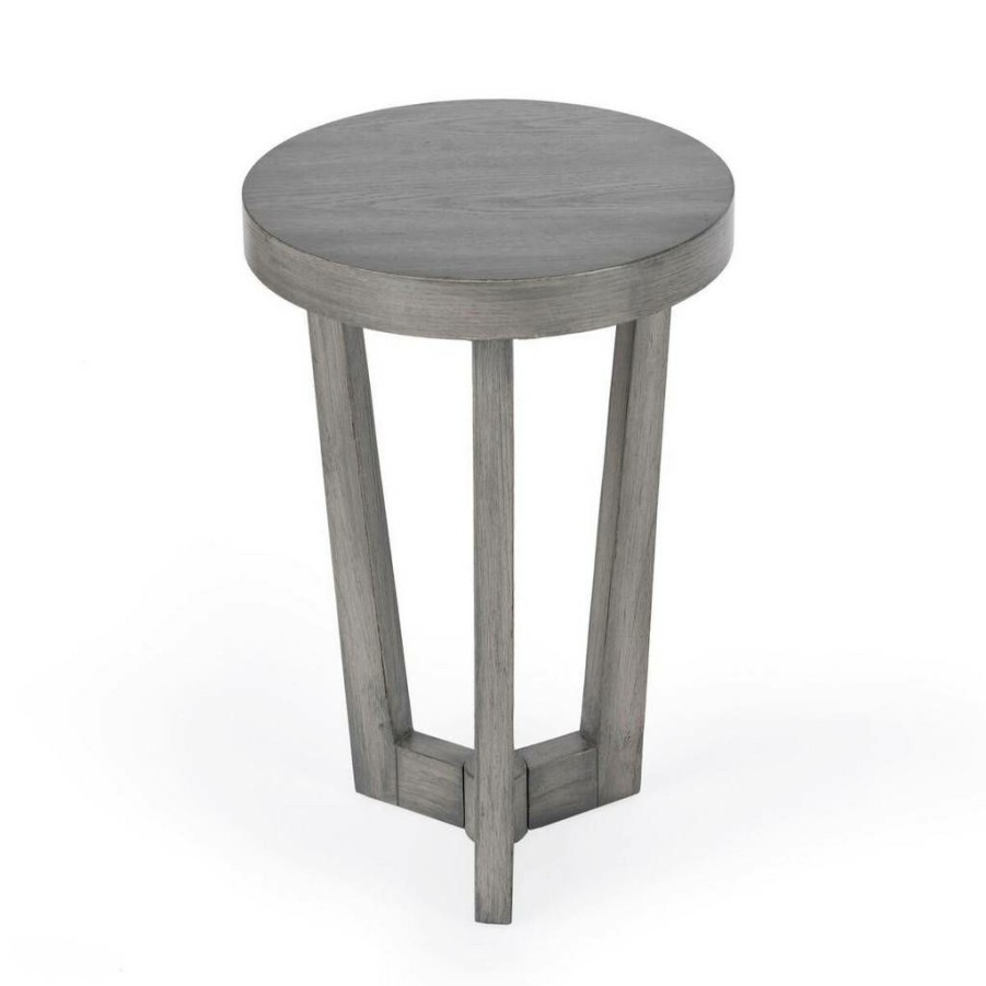 End & Side Tables * | Popular Aphra Gray Side Table Butler Specialty 6021418