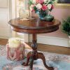 End & Side Tables * | Shop New Plantation Cherry Round Pedestal Table Butler Specialty 0533024