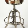 Barstools * | Classical Donovan Barstool In Hair-On-Hide Butler Specialty 5240373