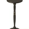 End & Side Tables * | Online Discount Langford Black Metal End Table Butler Specialty 4325025