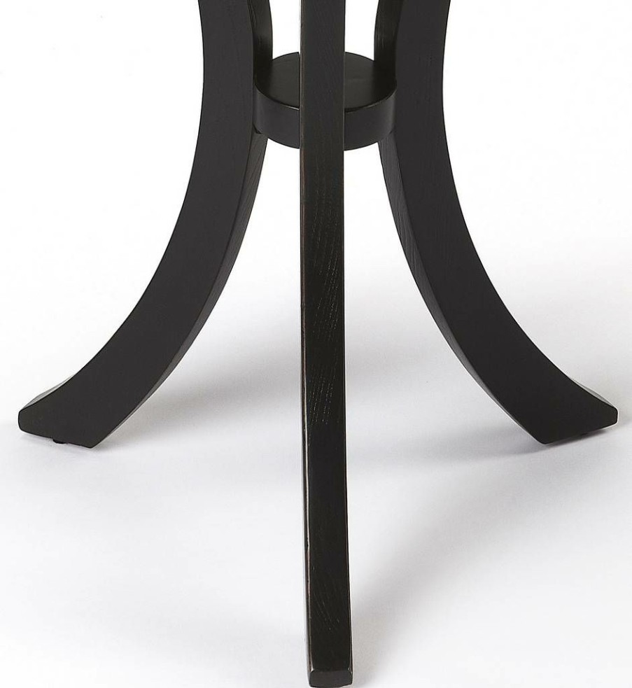 End & Side Tables * | Special Offers Black Licorice Side Table Butler Specialty 7007111