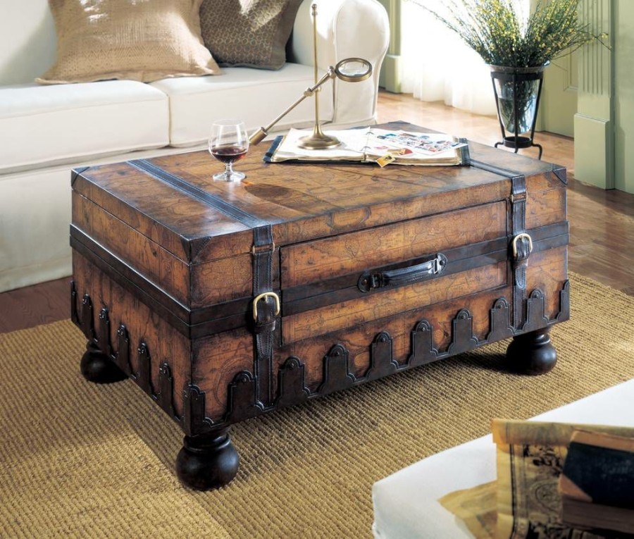 Coffee Tables * | Featured Heritage Trunk Table Butler Specialty 0576070