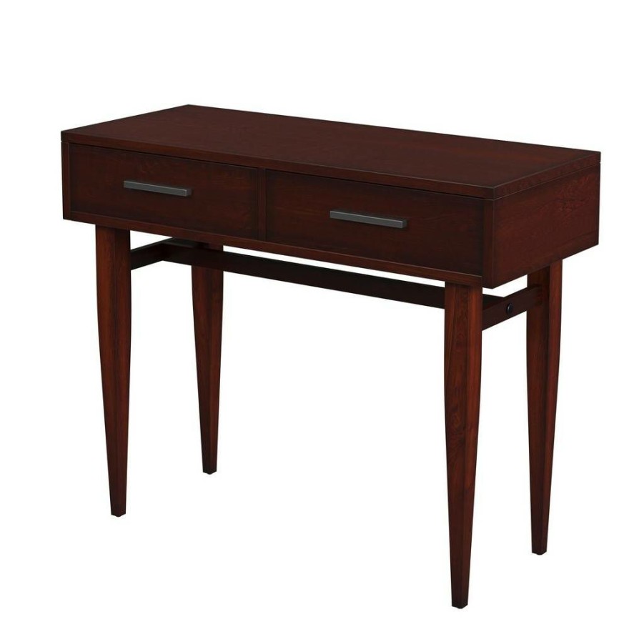 Console & Sofa Tables * | Quick Delivery Lavery Cherry Console Table With Storage Butler Specialty 9388024