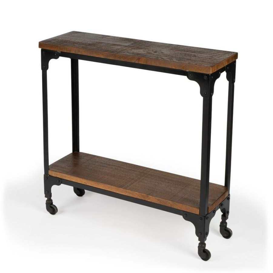 Console & Sofa Tables * | Hot Selling Mountain Lodge Console Table Butler Specialty 2873120