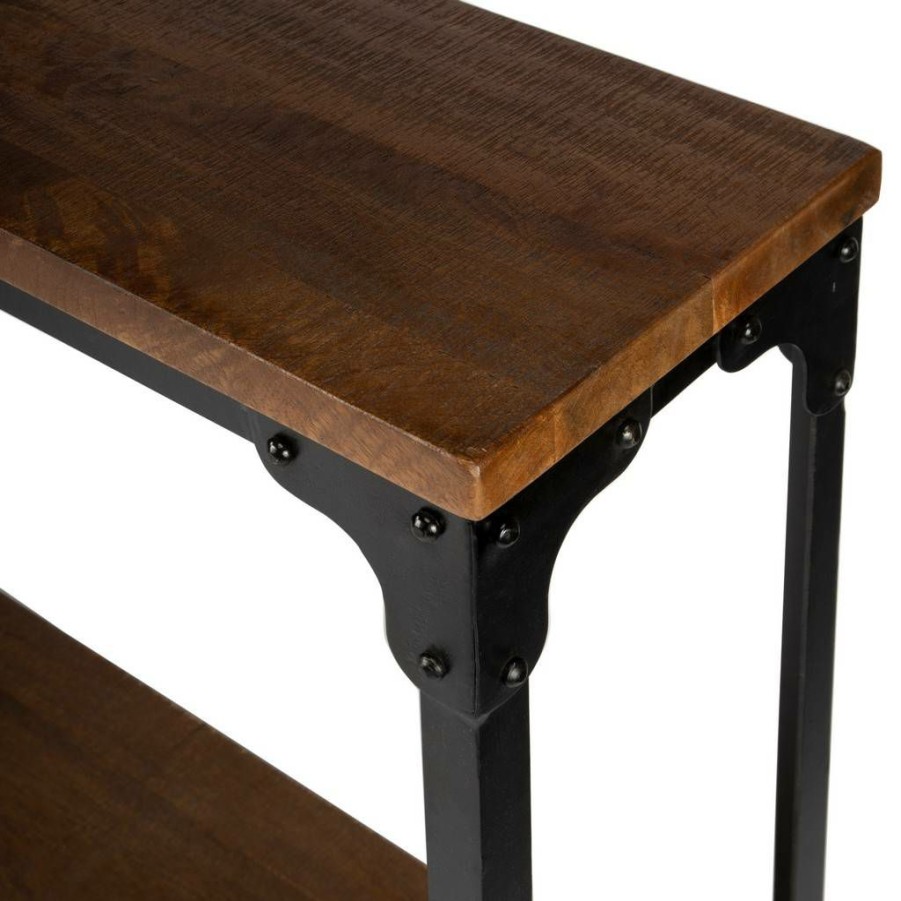 Console & Sofa Tables * | Hot Selling Mountain Lodge Console Table Butler Specialty 2873120