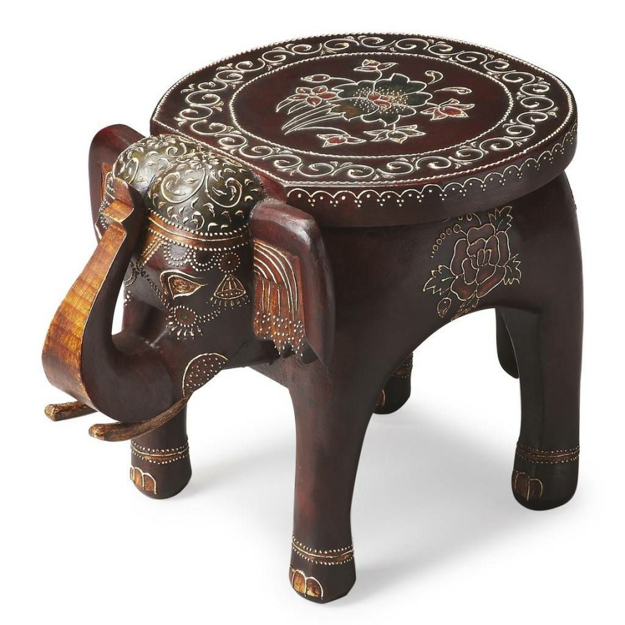 End & Side Tables * | Shop New Artifacts Accent Table Butler Specialty 1166290