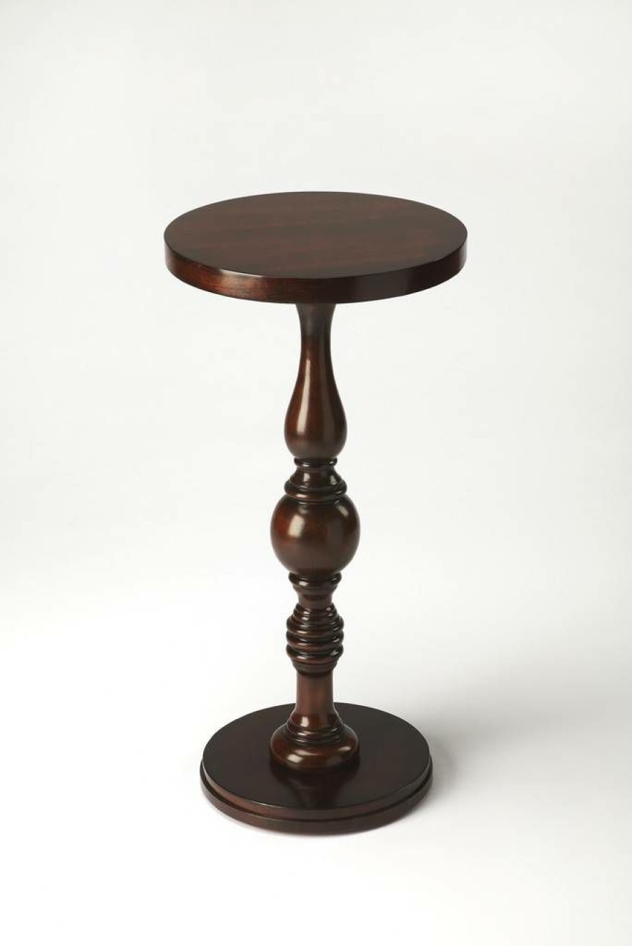 End & Side Tables * | Clearance Sale Butler Camilla Cherry Pedestal Table Butler Specialty 2225024