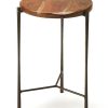 End & Side Tables * | Shop New Brisbane Live Edge Accent Table Butler Specialty 3876330