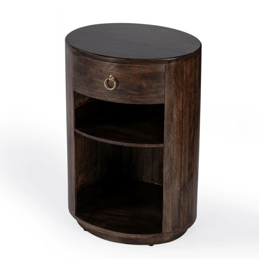 End & Side Tables * | Classical Carnolitta One Drawer End Table Butler Specialty 5595354