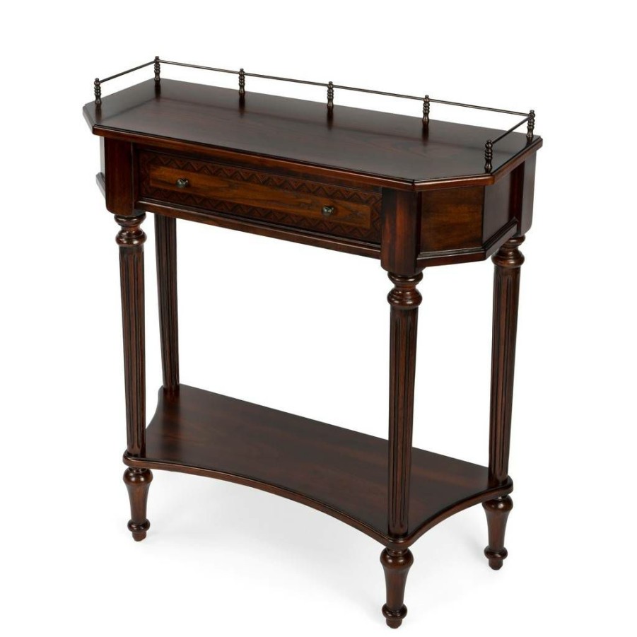 Console & Sofa Tables * | Best Quality Butler Charleston Cherry Console Table Butler Specialty 883024