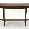 Console & Sofa Tables * | Online Antique Cherry Demilune Console Table Butler Specialty 4146251