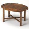 Coffee Tables * | Classical Vintage Oak Butler Table Butler Specialty 2427001