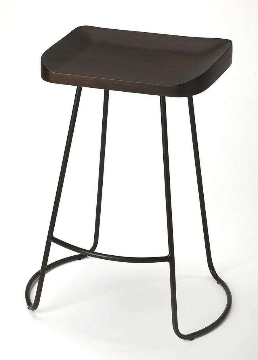 Barstools * | Featured Alton Counter Stool In Backless Coffee Butler Specialty 1839403