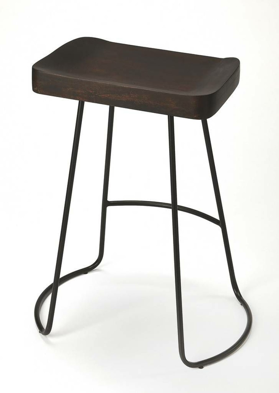 Barstools * | Featured Alton Counter Stool In Backless Coffee Butler Specialty 1839403