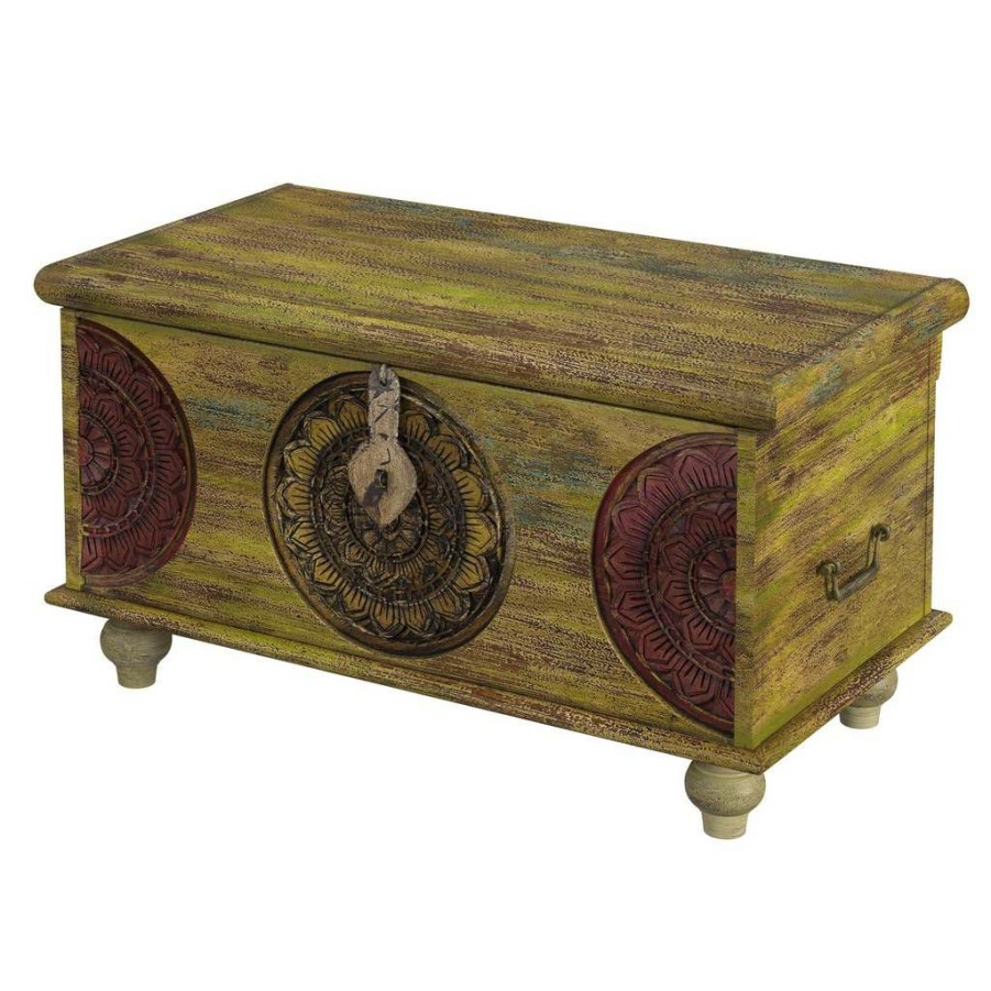 Coffee Tables * | Sales Mesa Trunk Cocktail Table Butler Specialty 3140290