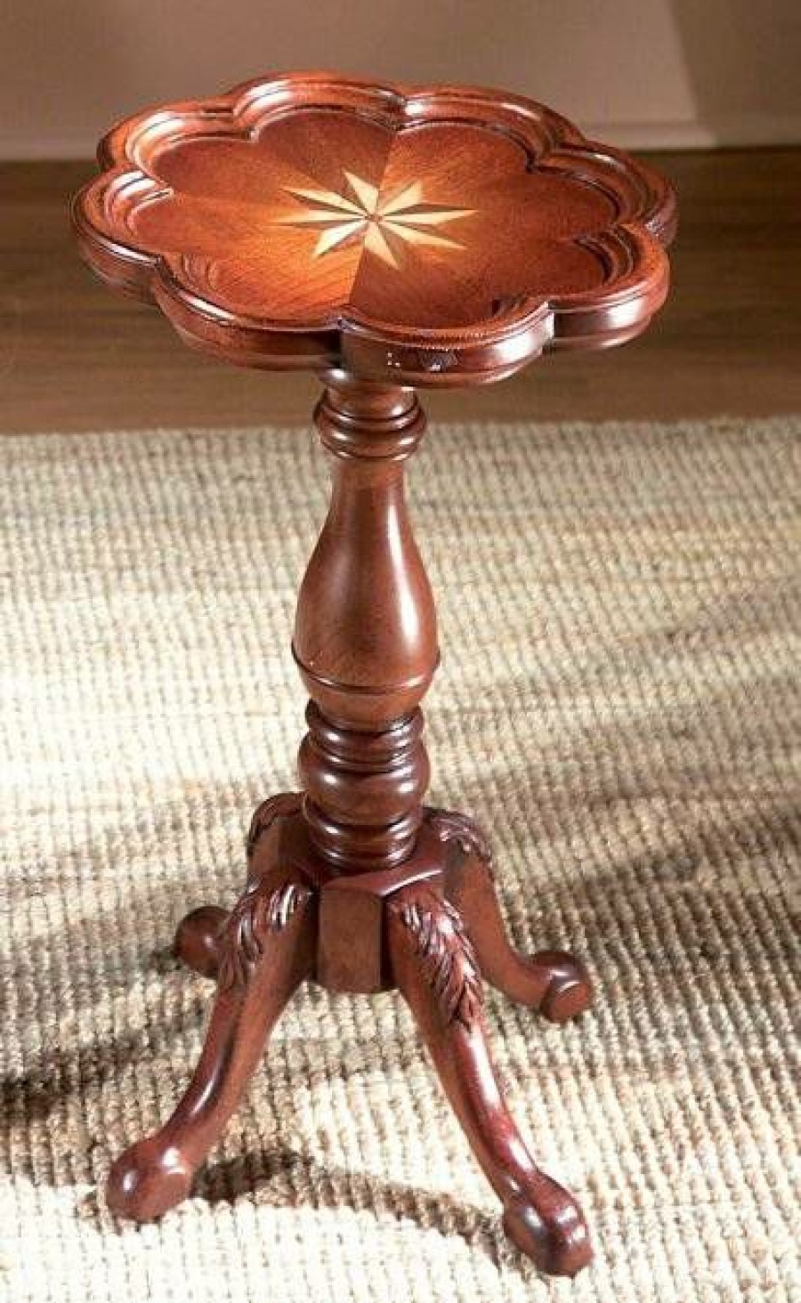 End & Side Tables * | Cheap Online Plantation Cherry Scatter Table Butler Specialty 0923024