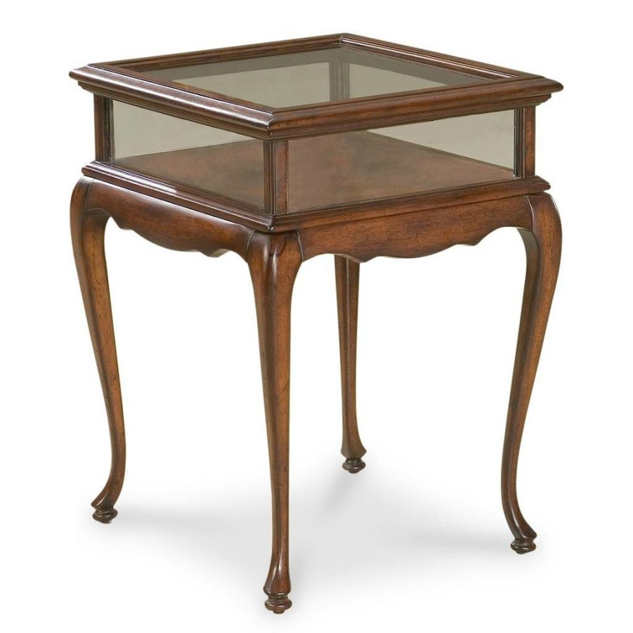 End & Side Tables * | Fire Sale Plantation Cherry Curio Table Butler Specialty 1484024