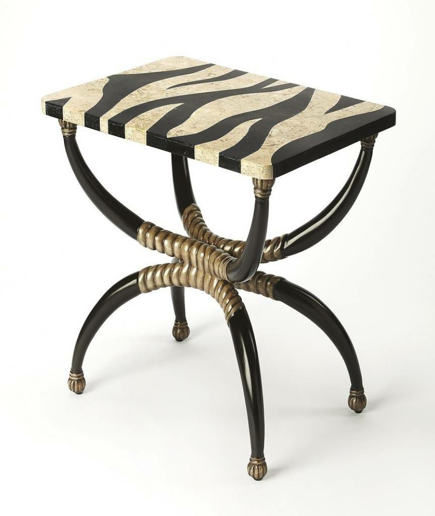 End & Side Tables * | Best Choice Heritage Accent Table Butler Specialty 2343070