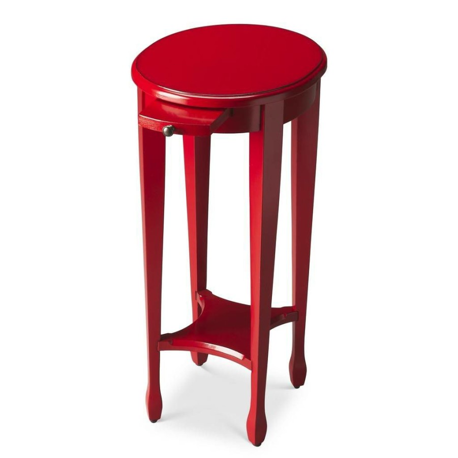 End & Side Tables * | Quick Delivery Arielle Round Accent Table Butler Specialty 1483293