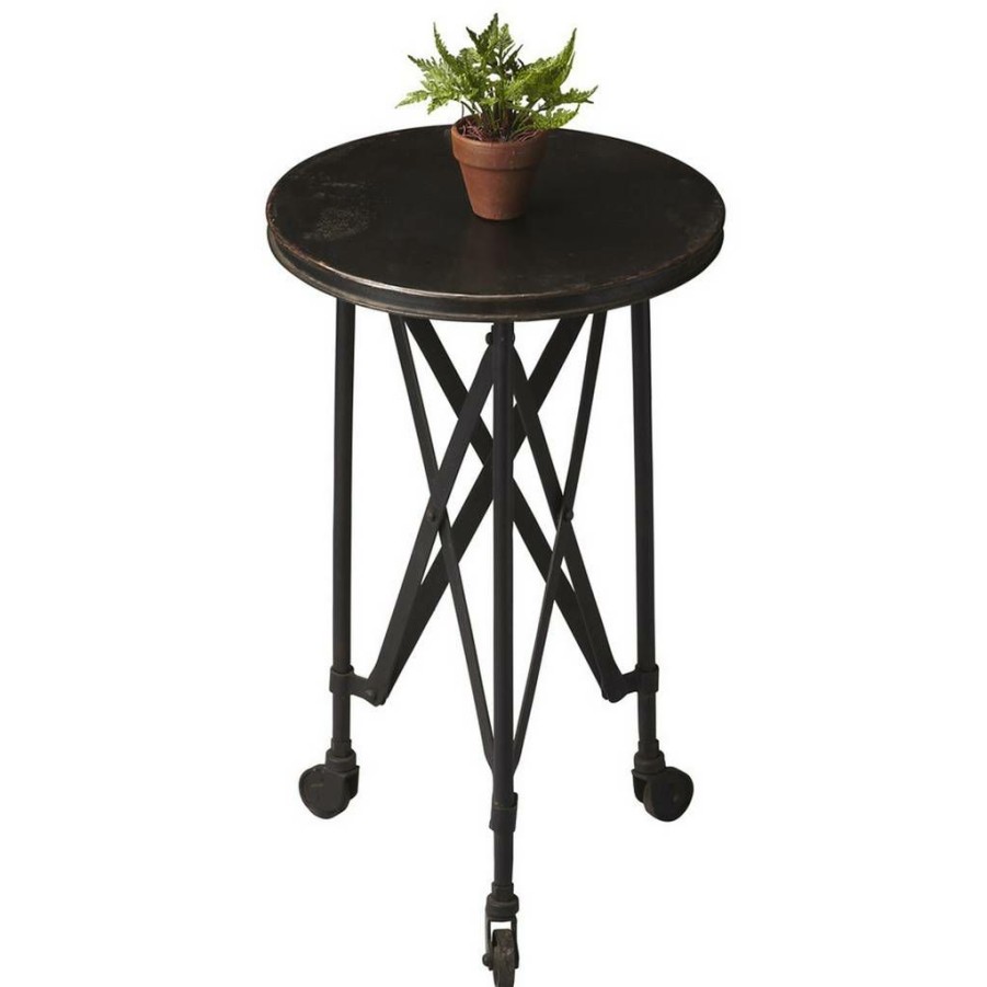 End & Side Tables * | Special Offers Metalworks Accent Table Butler Specialty 1168025