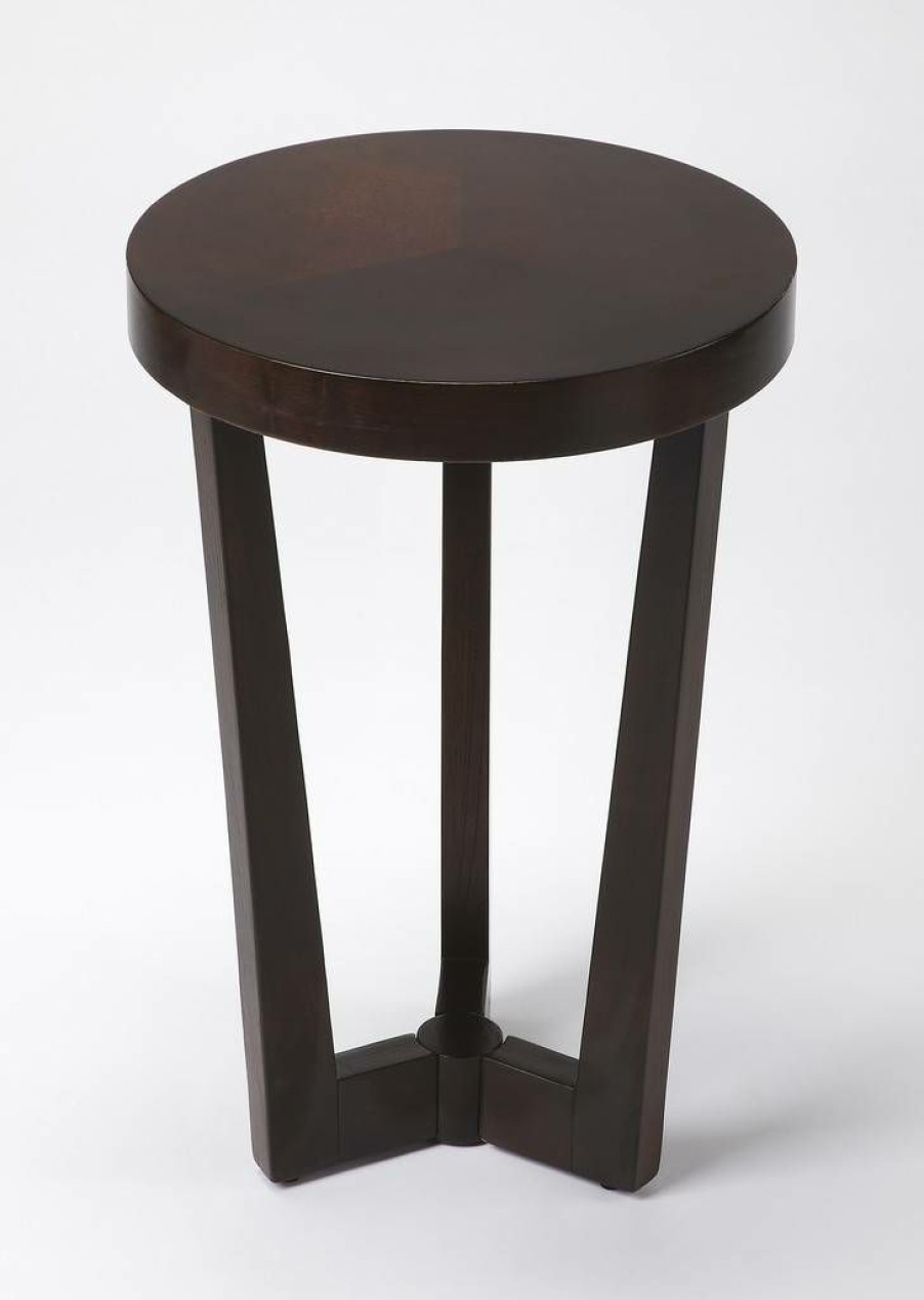 End & Side Tables * | Hot Sale Merlot Accent Table Butler Specialty 6021022