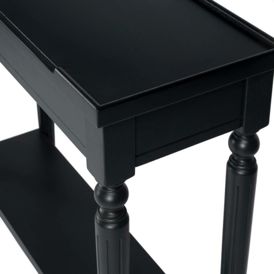 Console & Sofa Tables * | Latest Plum Black Console Table Butler Specialty 7036136