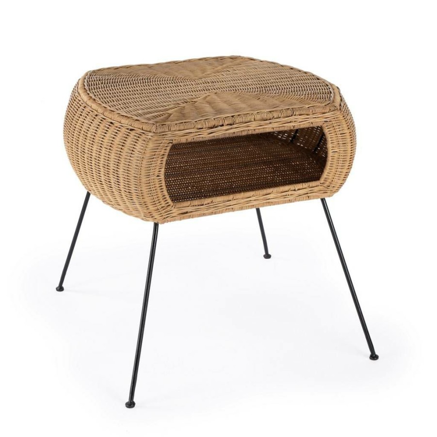 End & Side Tables * | Premium Butler Coralitta Rattan End Table Butler Specialty 5578404