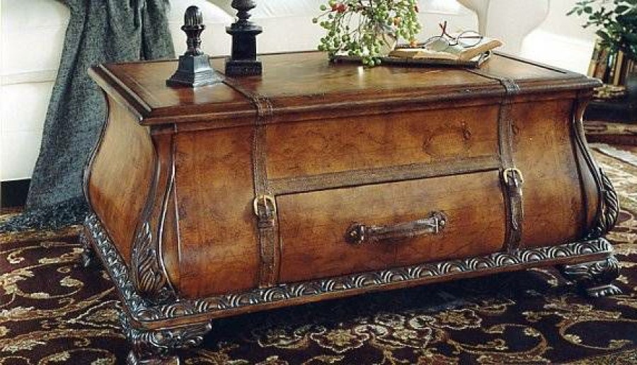 Coffee Tables * | Classical Heritage Bombe Trunk Table Butler Specialty 0553070