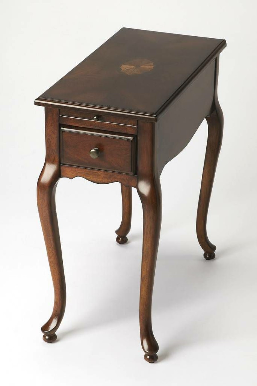 End & Side Tables * | Popular Croydon Cherry Chairside Table Butler Specialty 3743024