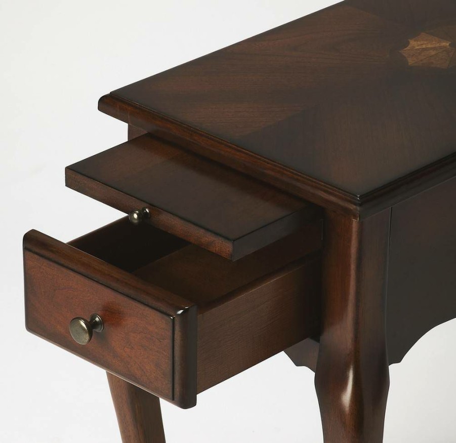 End & Side Tables * | Popular Croydon Cherry Chairside Table Butler Specialty 3743024