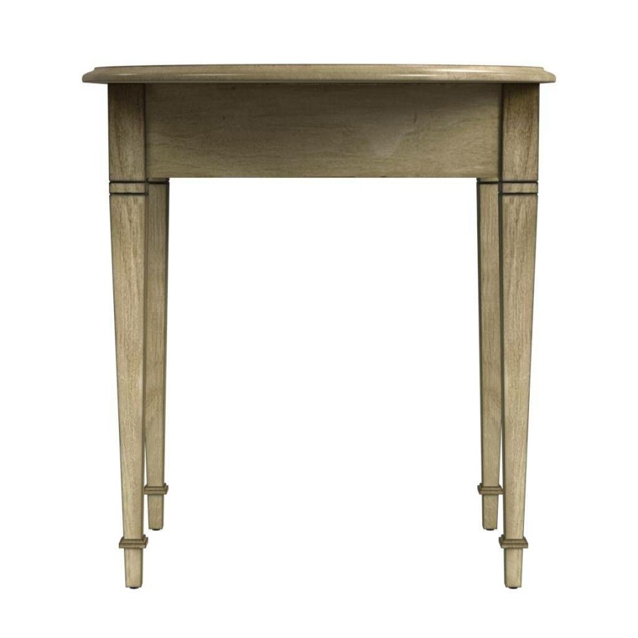 End & Side Tables * | Sales Glenview Antique Beige Pembroke Side Table Butler Specialty 1576424