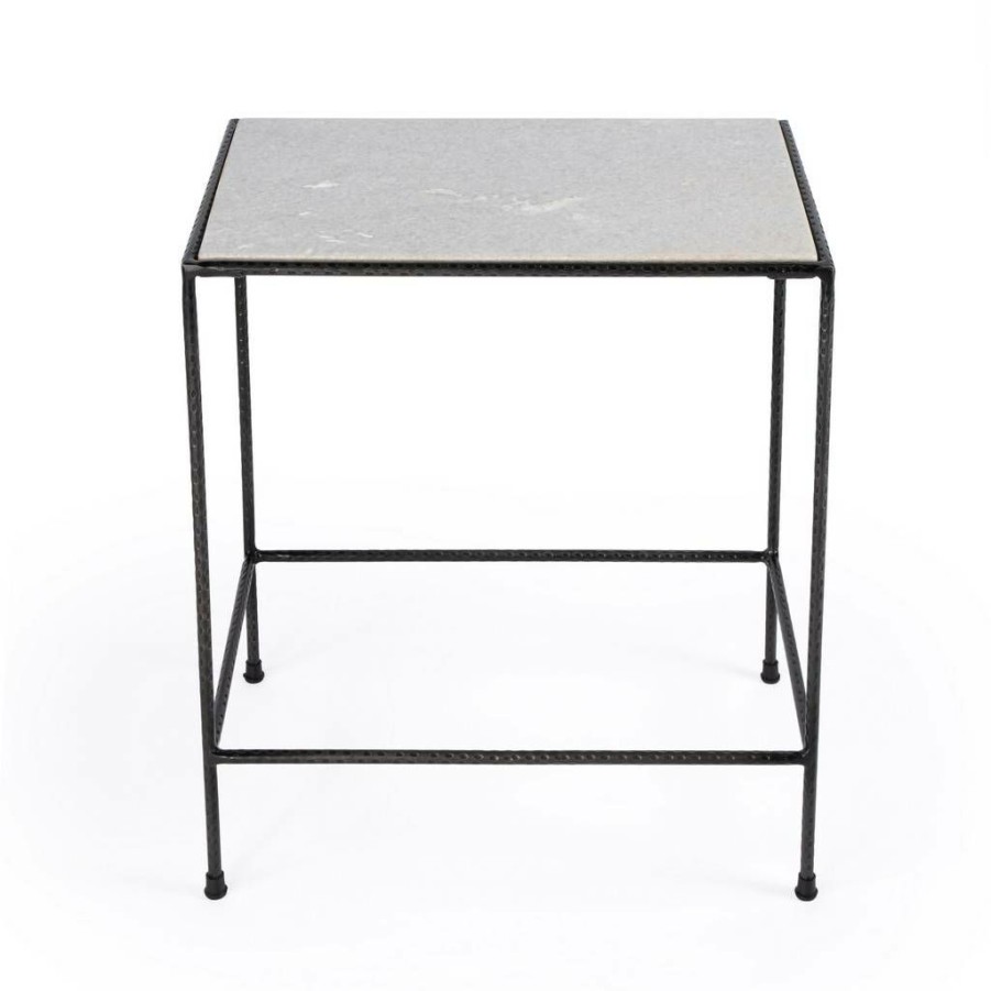 End & Side Tables * | Online Butler Isla Marble End Table Butler Specialty 5620295