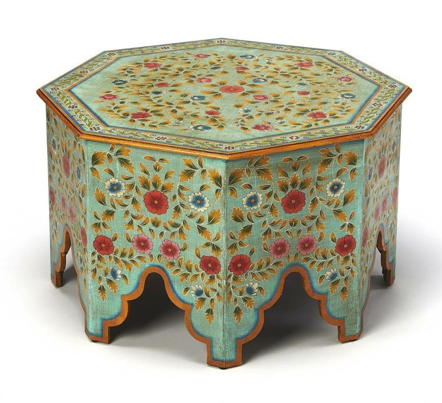 Coffee Tables * | Discount Butler Priya Hand Painted Coffee Table Butler Specialty 5362290