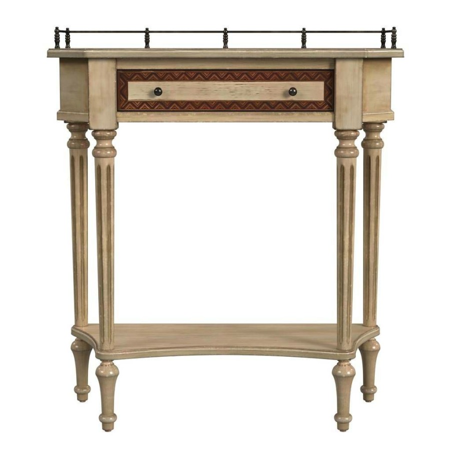 Console & Sofa Tables * | Hot Sale Charleston One Drawer Console Table Butler Specialty 883424