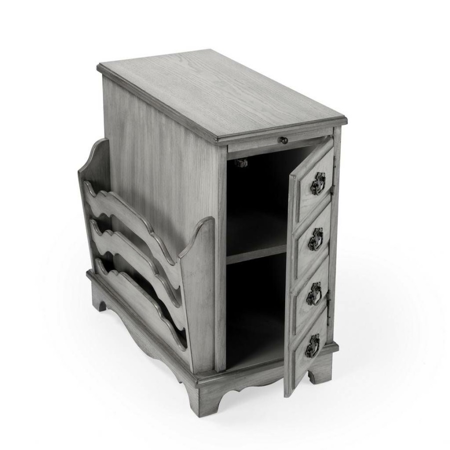 End & Side Tables * | Latest Butler Gregory Gray Magazine Table Butler Specialty 7038418