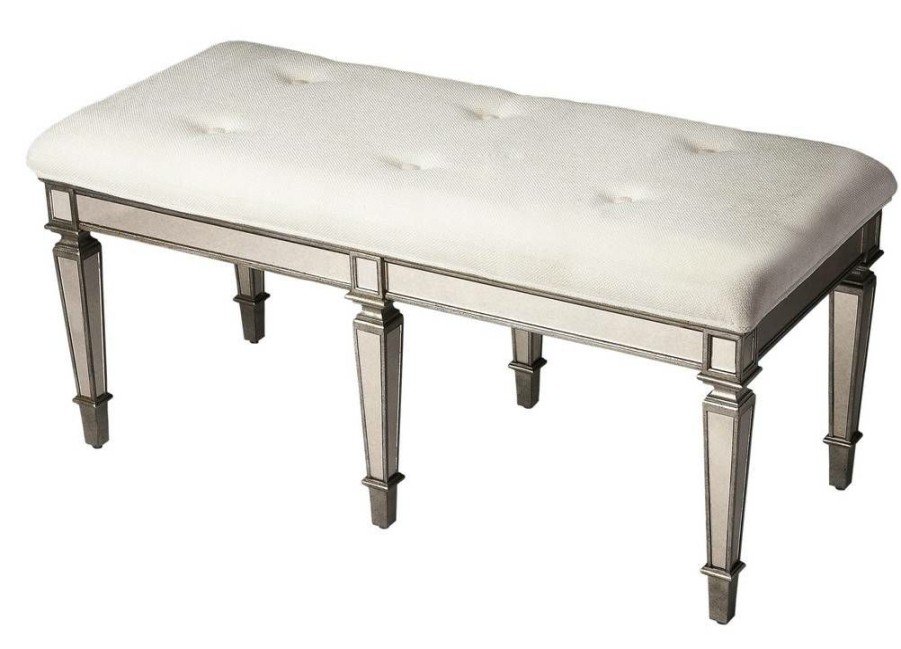 Benches * | Best Quality Mirror Bench Butler Specialty 3034146