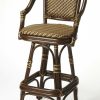 Barstools * | Best Quality Renata Bar Stool In Rattan Butler Specialty 9397035