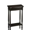 Console & Sofa Tables * | Classical Rubbed Black Console Table Butler Specialty 3011234