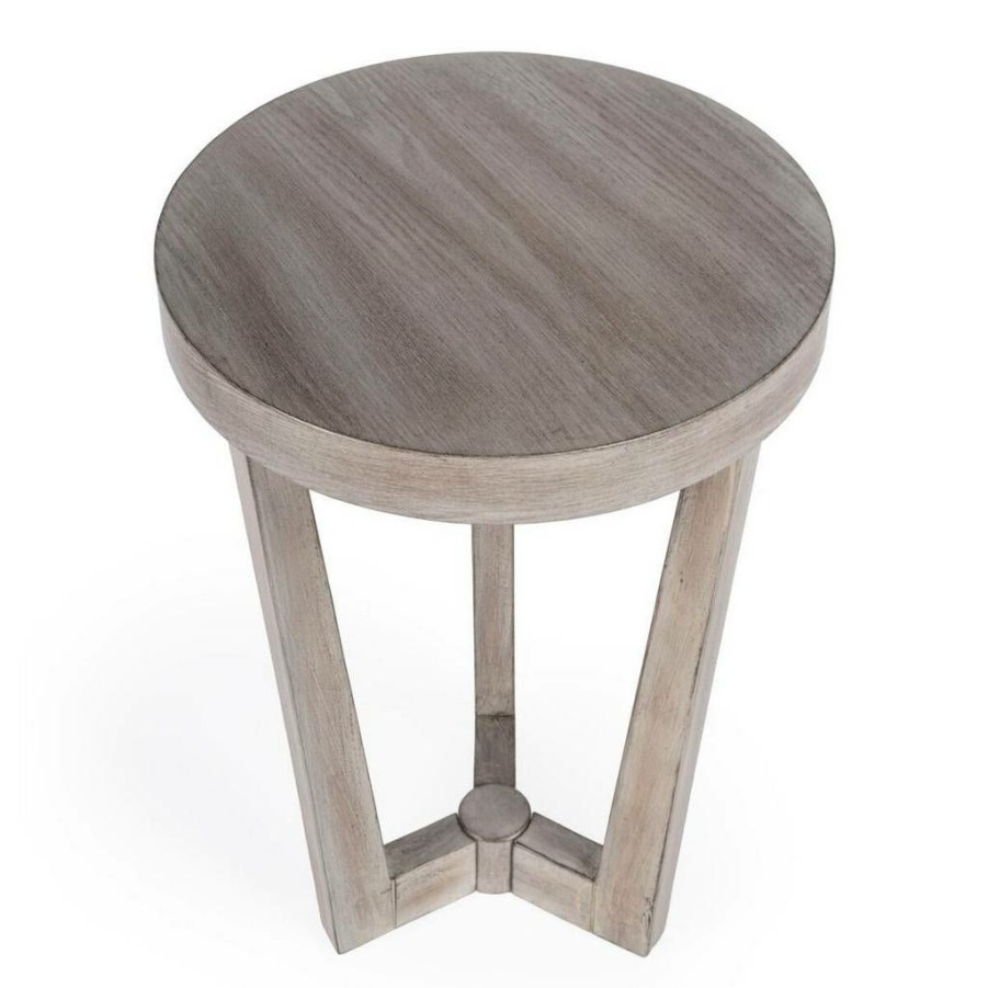 End & Side Tables * | Classical Aphra Driftwood Side Table Butler Specialty 6021247