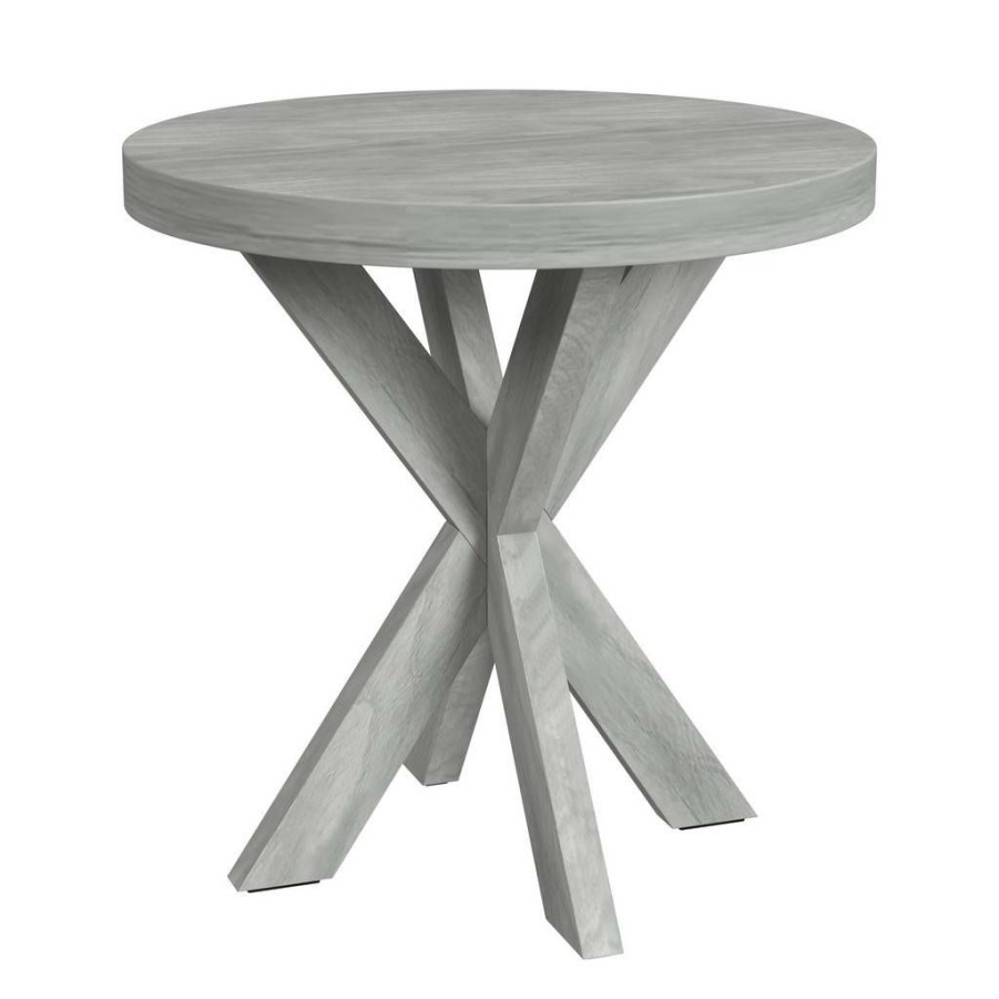 End & Side Tables * | Outlet Pendleton Grey End Table Butler Specialty 4124418