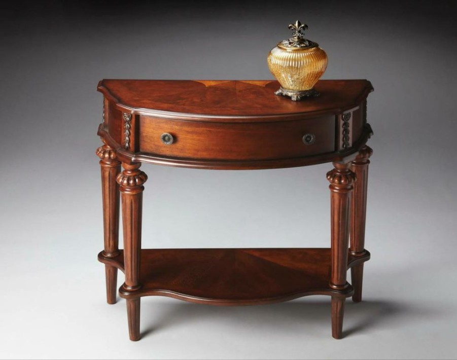 Console & Sofa Tables * | Featured Nutmeg Console Table Butler Specialty 0589251