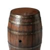 End & Side Tables * | Featured Mountain Lodge Barrel Table Butler Specialty 6044120