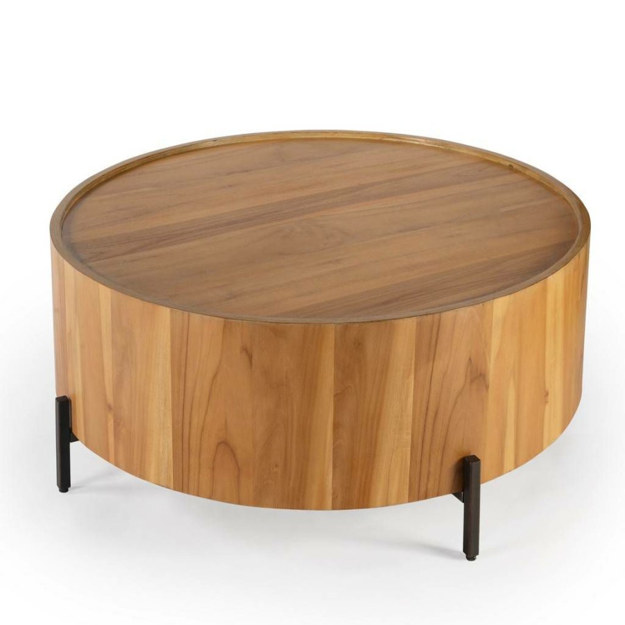 Coffee Tables * | Online Store Butler Tori Round Coffee Table Butler Specialty 5514273