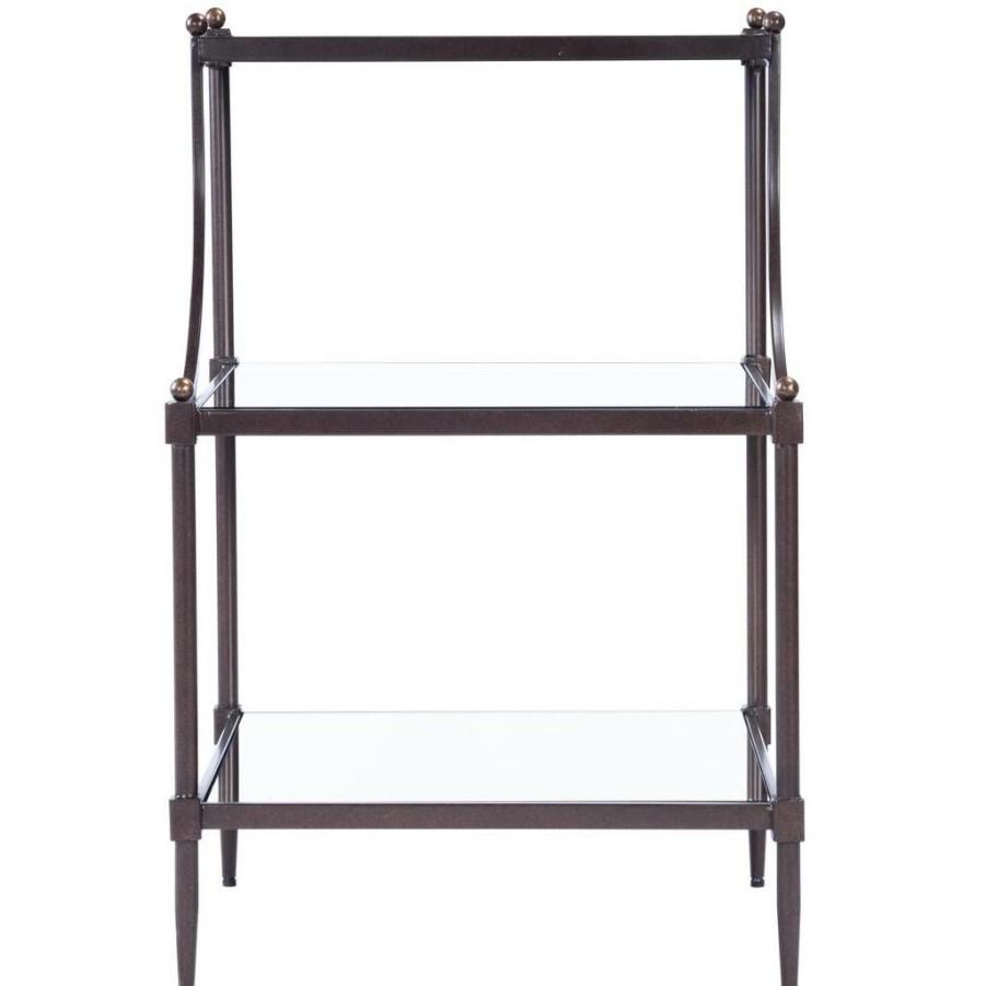 End & Side Tables * | Online Store Metalworks Tiered Side Table Butler Specialty 7015025