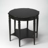 End & Side Tables * | Featured Bainbridge Black Licorice Accent Table Butler 0557111