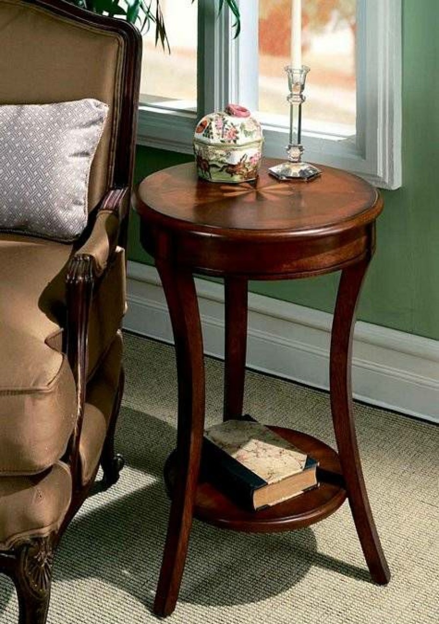 End & Side Tables * | Sales Plantation Cherry Accent Table Butler Specialty 0992024